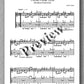 Sheet music for 'Cochu's Blue Tetra' by Daniel Oren on a gray background