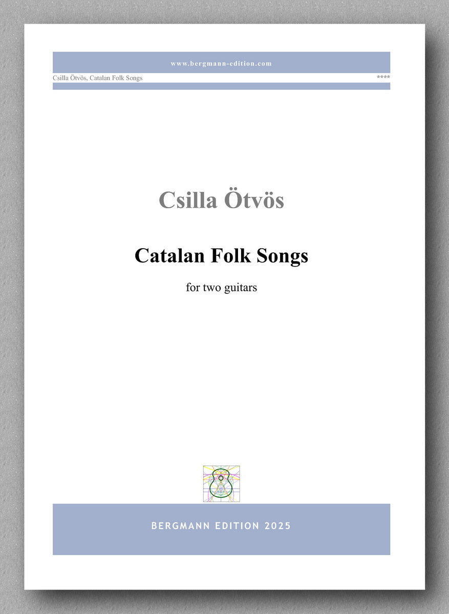 Csilla Ötvös, Catalan Folk Songs - preview of the cover