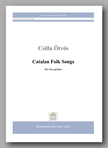 Csilla Ötvös, Catalan Folk Songs - preview of the cover