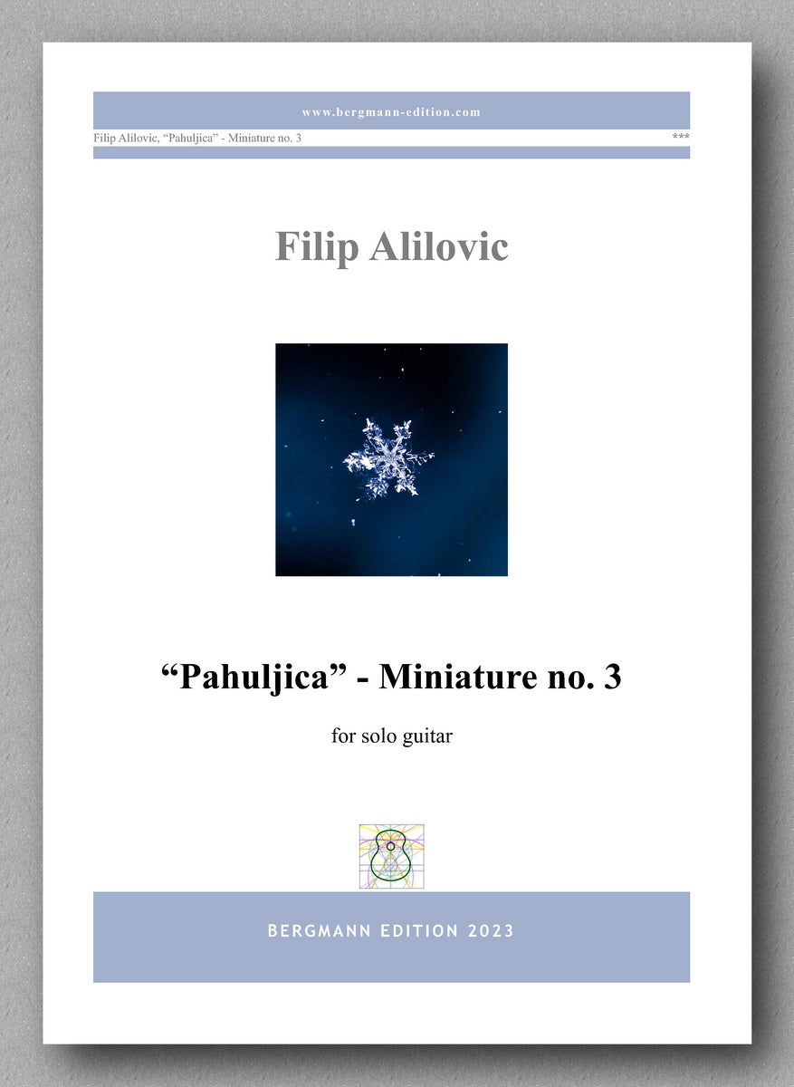“Pahuljica” - Miniature no. 3 by Filip Alilovic - preview of the cover