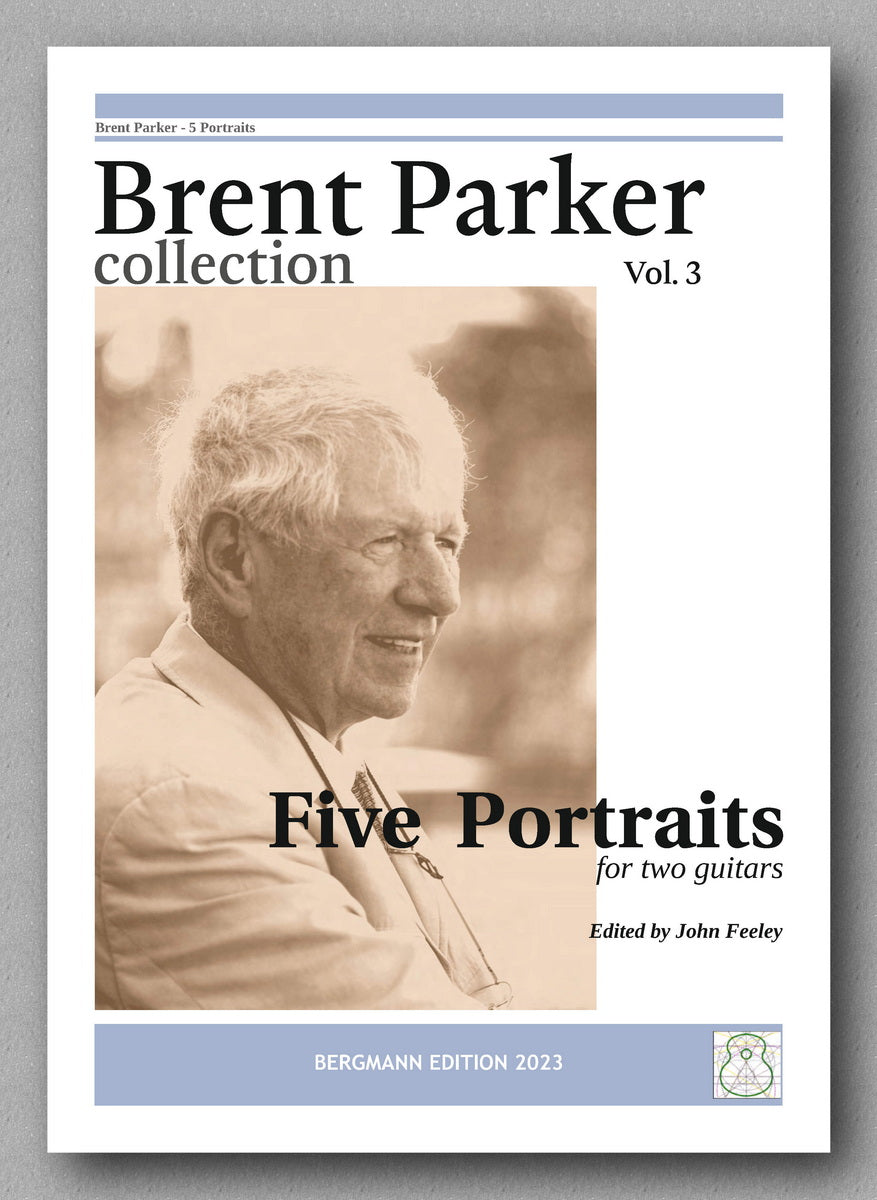 Five Portraits by Brent Parker - preview of the cover