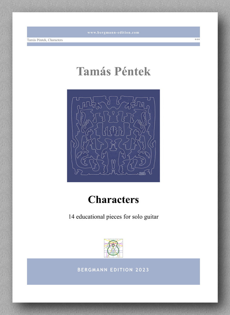 Tamás Péntek, Characters - preview of the cover