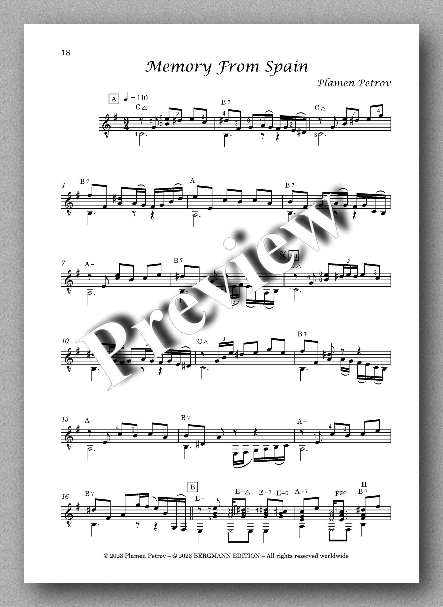 Revelations by Plamen Petrov - preview of the Music score 4