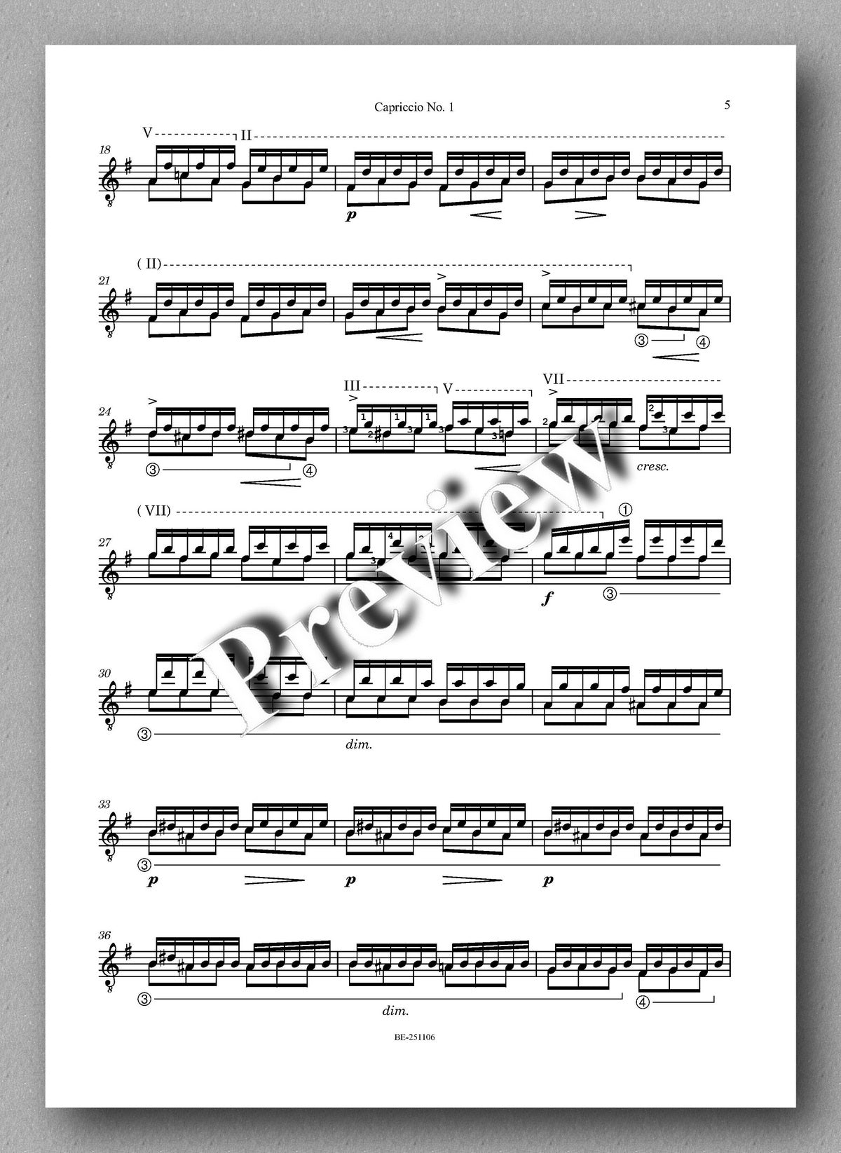 Sheet music with musical notation on a white background