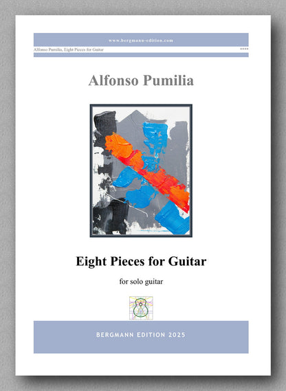 Alfonso Pumilia, Eight Pieces for Guitar - preview of the cover