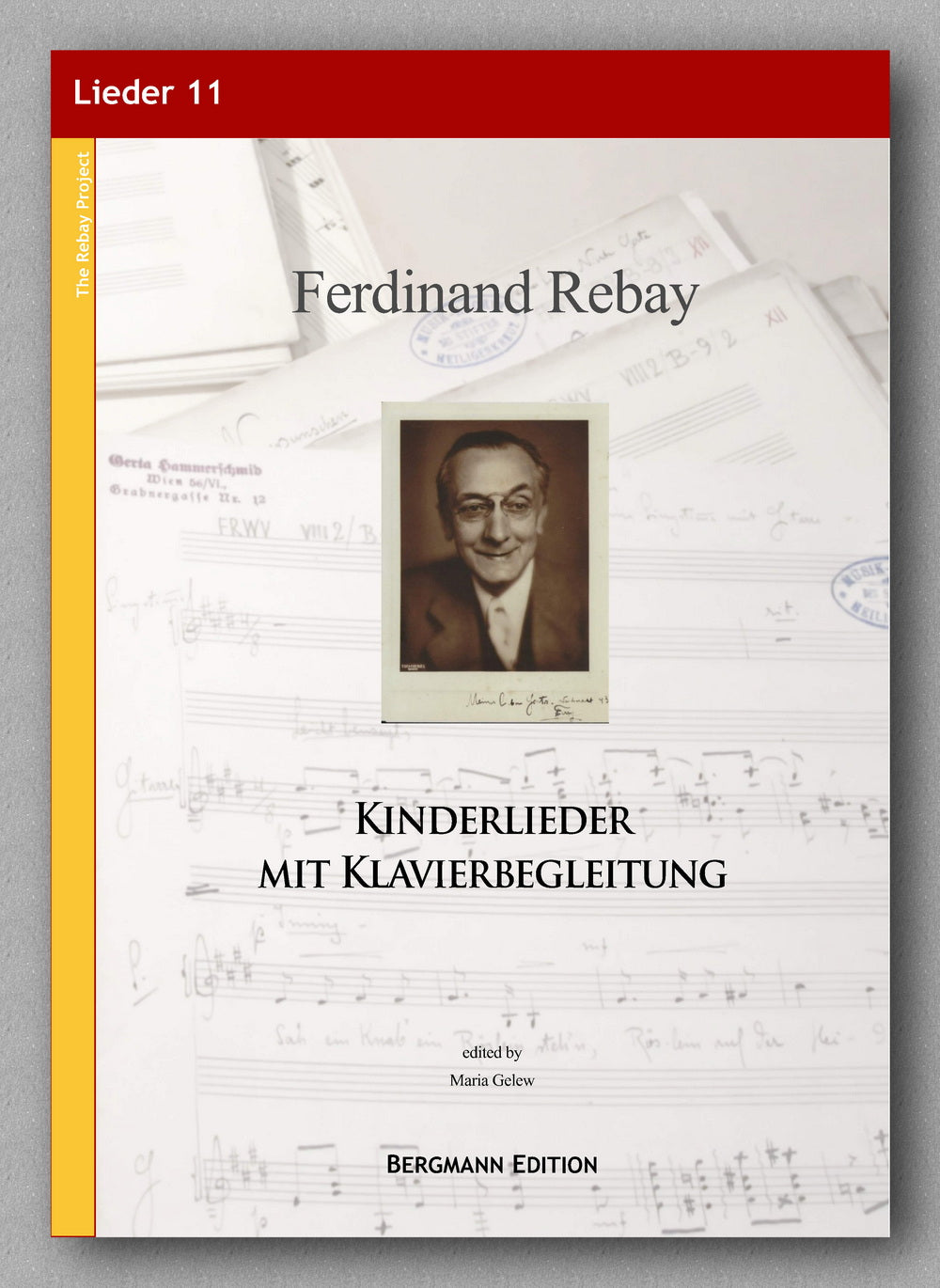 Ferdinand Rebay, Kinderlieder mit Klavierbegleitung - preview of the cover