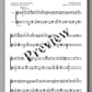 Ferdinand Rebay, Gavotte by Jean-Baptiste Lully - preview of the music score 1