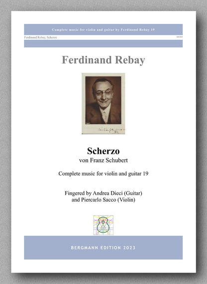 Ferdinand Rebay, Scherzo von Schubert - preview of the cover
