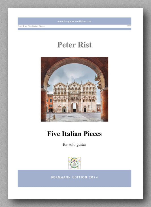 Five Italian Pieces by Peter Rist - preview of the cover
