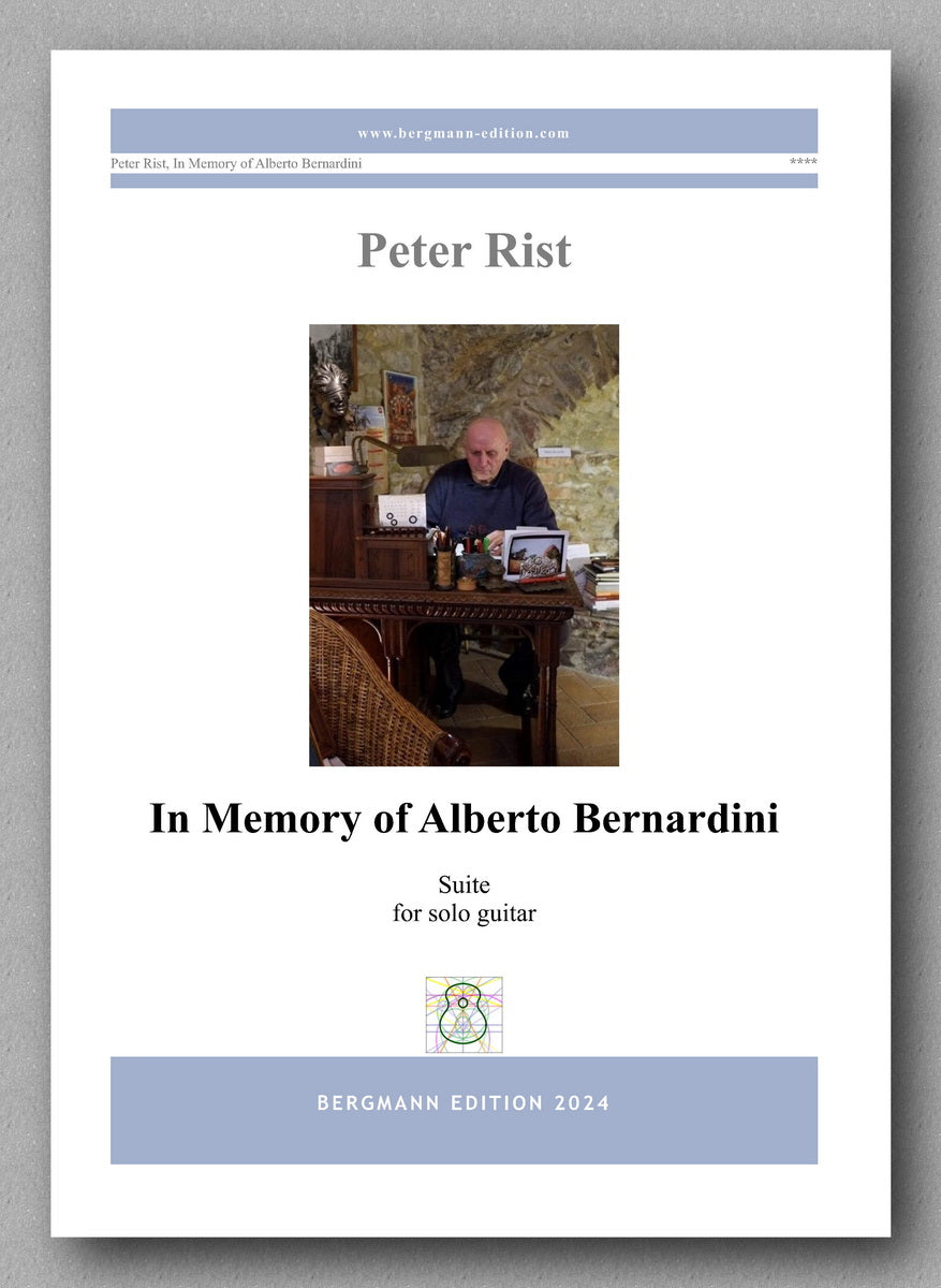 In Memory of Alberto Bernardini by Peter Rist - preview of the cover