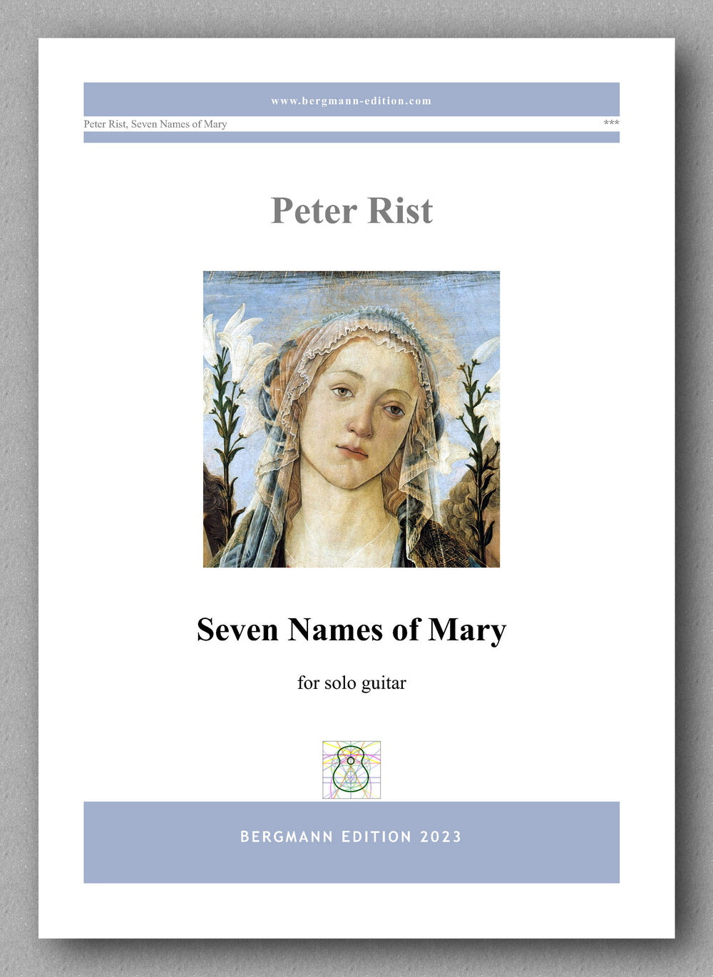 Rist, Seven Names of Mary - preview of the cover