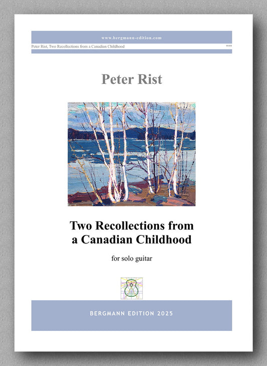 Peter Rist, Two Recollections from a Canadian Childhood, preview of the cover