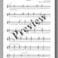 Miniatura by Saverio Santoni - preview of the music score 