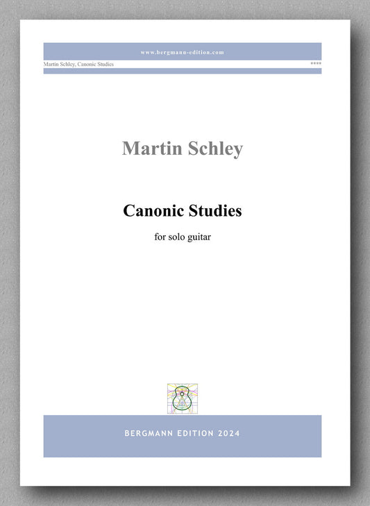 Martin Schley, Canonic Studies - preview of the cover