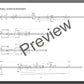 Alain Féron, Silencieusement va la sève, Opus 25 - preview of the music score 7