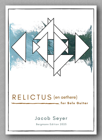 Jacob Seyer, Relictus (en Aethere) - preview of the cover