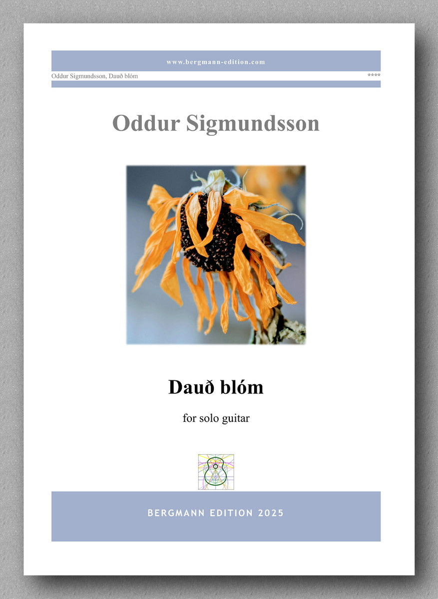 Oddur Sigmundsson, Dauð blóm (Dead Flowers) - preview of the cover