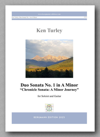 Ken Turley, Duo Sonata No. 1 in A Minor - preview of the cover