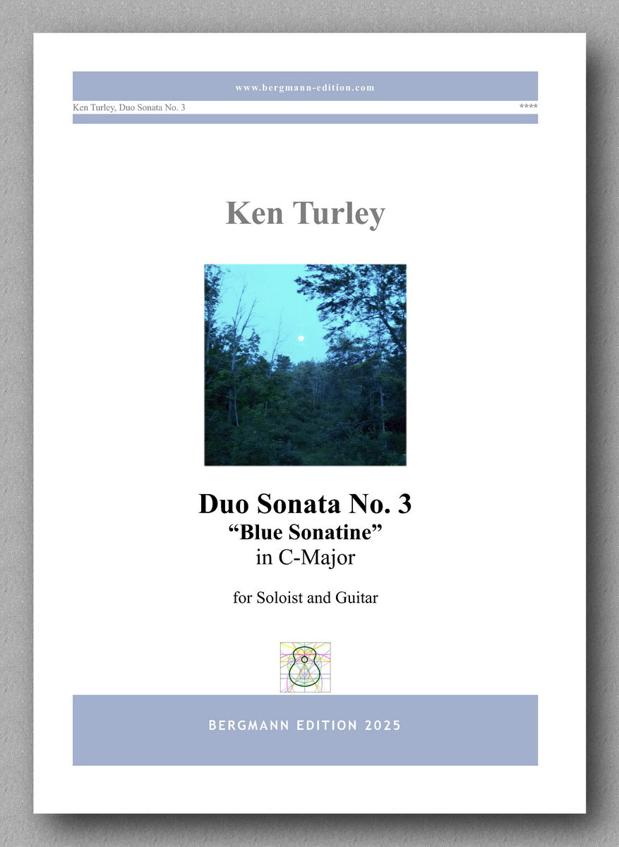 Ken Turley, Duo Sonata No. 3 in C-Major - preview of the cover