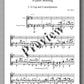 Ken Turley, Duo Sonata No. 5 in G Major, A Quiet Morning - preview of the music score 3