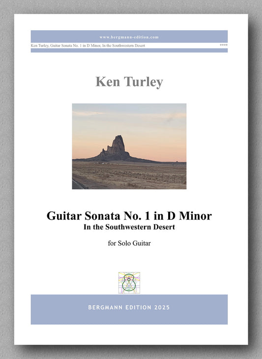 Ken Turley, Guitar Sonata No. 1 in D Minor - preview of the cover