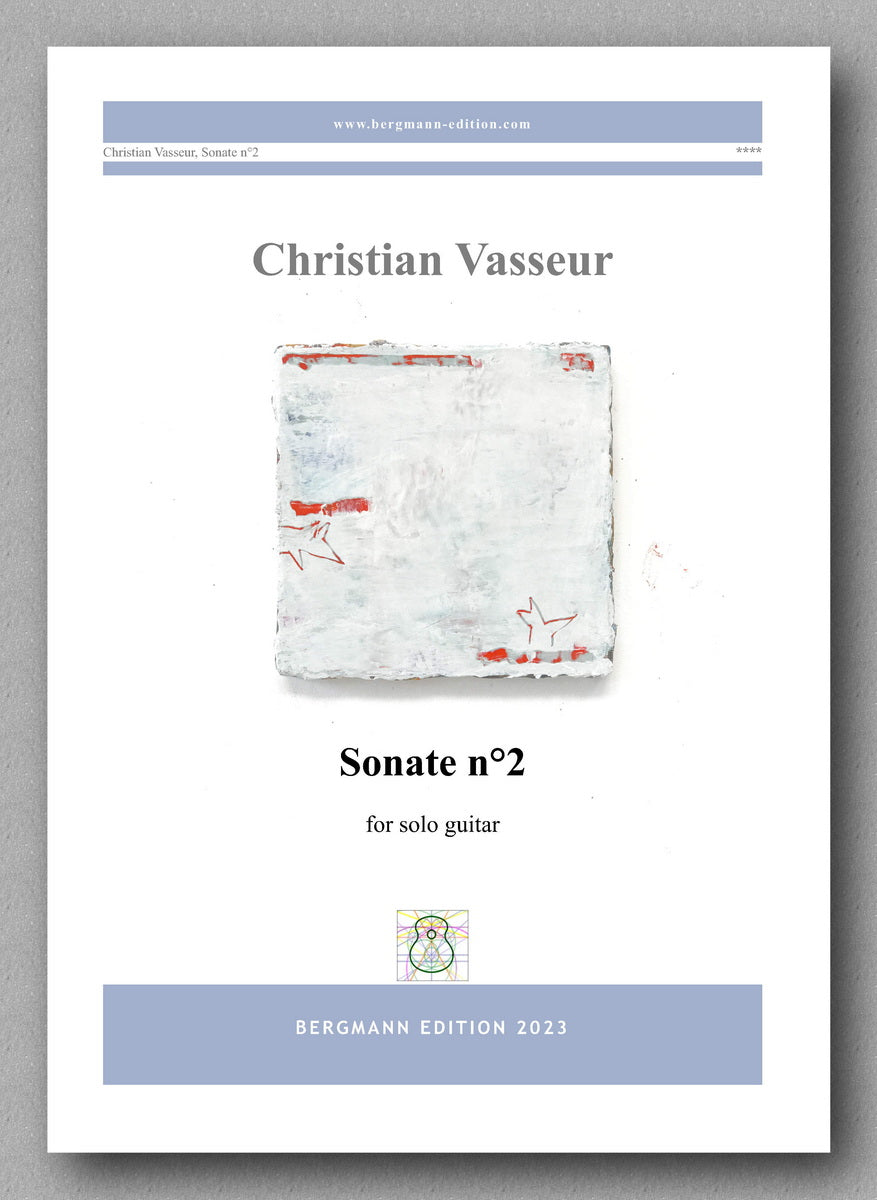 Sonate n°2 by Christian Vasseur - preview of the cover