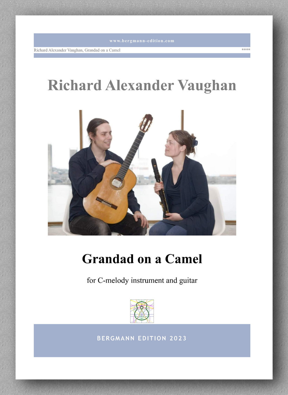 Grandad on a Camel by Richard Alexander Vaughan - preview of the cover