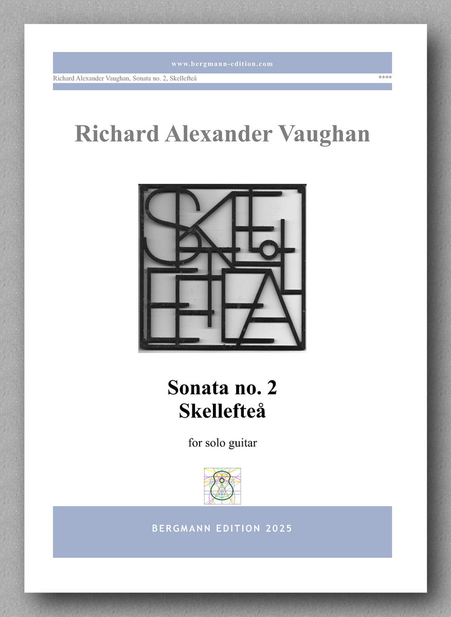 Richard Alexander Vaughan, Sonata no. 2, Skellefteå - preview of the cover