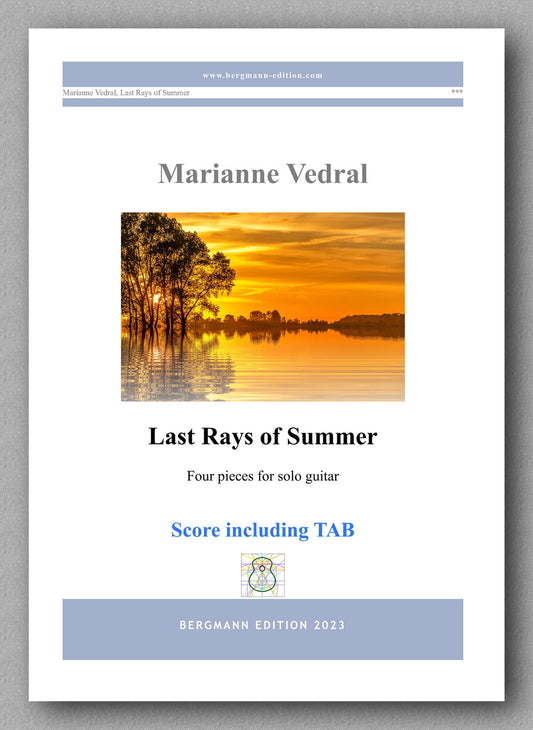 Last Rays of Summer (TAB) by Marianne Vedral - preview of the cover