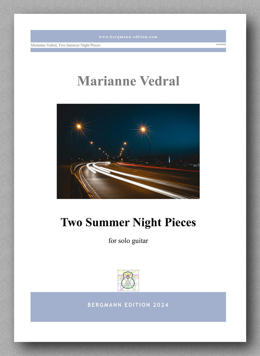 Marianne Vedral, Two Summer Night Pieces - preview of the cover