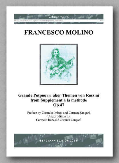 FRANCESCO MOLINO (1768–1847) Collected Works for Guitar - duet, Volume 50 - preview of the cover