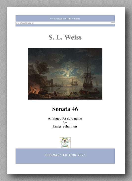 Sylvius Leopold Weiss (1687-1750), Sonata 46 - preview of the covere