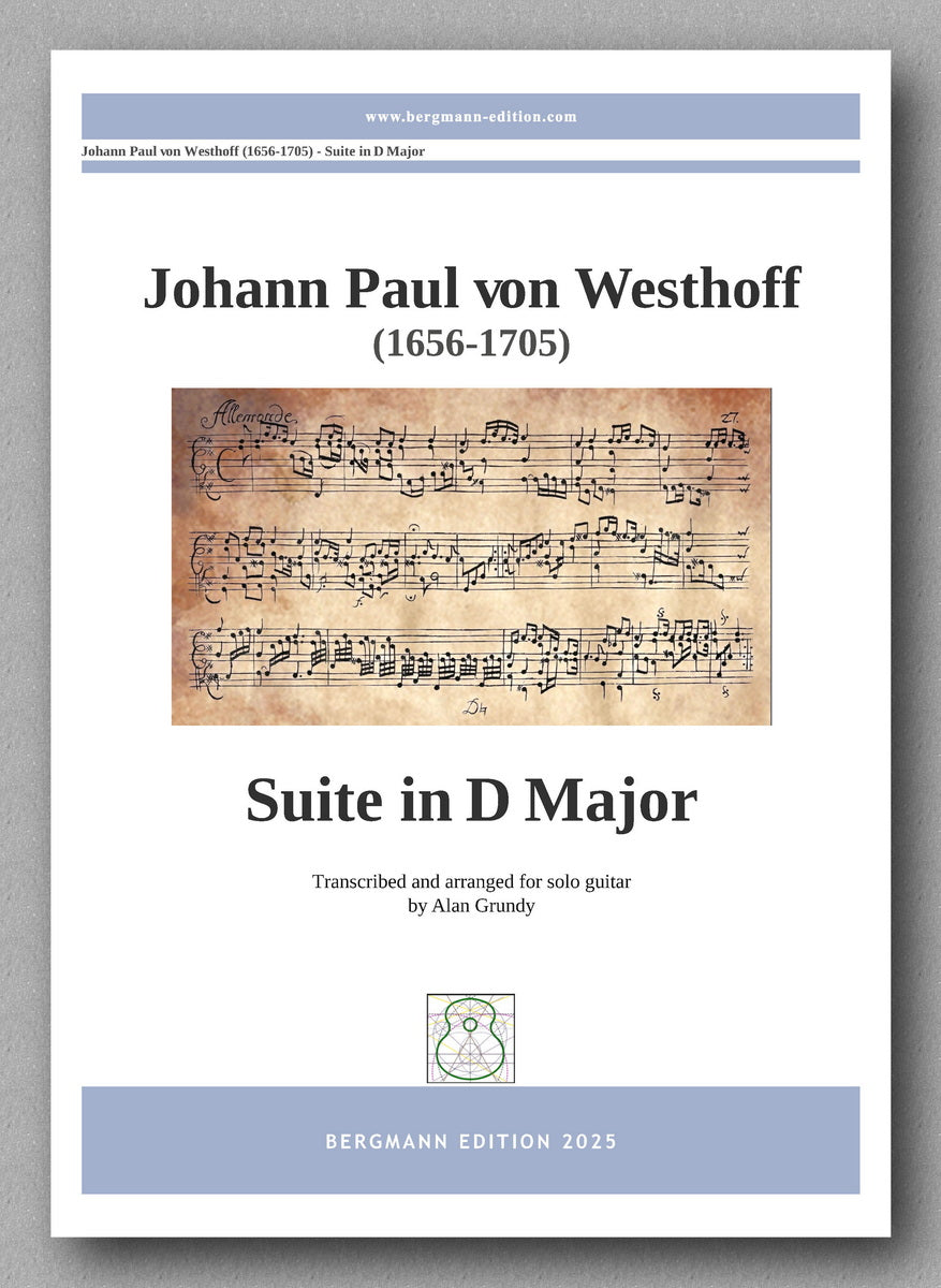 Johann Paul Von Westhoff, Suite in D Major - preview of the cover