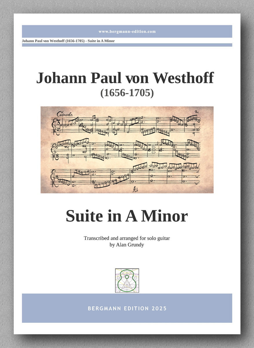 Johann Paul Von Westhoff, Suite in A minor-preview of the cover