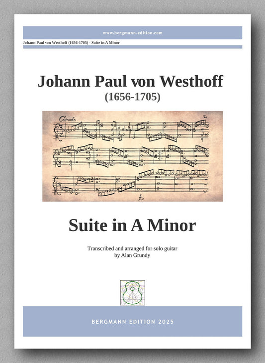 Johann Paul Von Westhoff, Suite in A minor-preview of the cover