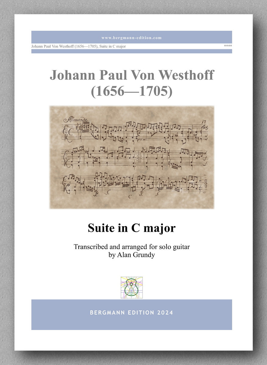 Johann Paul Von Westhoff, Suite in C Major - preview of the cover