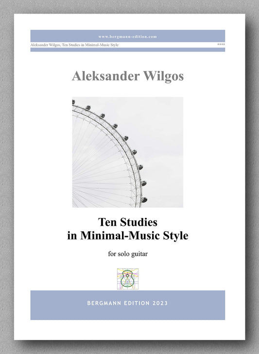 Aleksander Wilgos, Ten Studies in Minimal-Music Style - preview of the cover