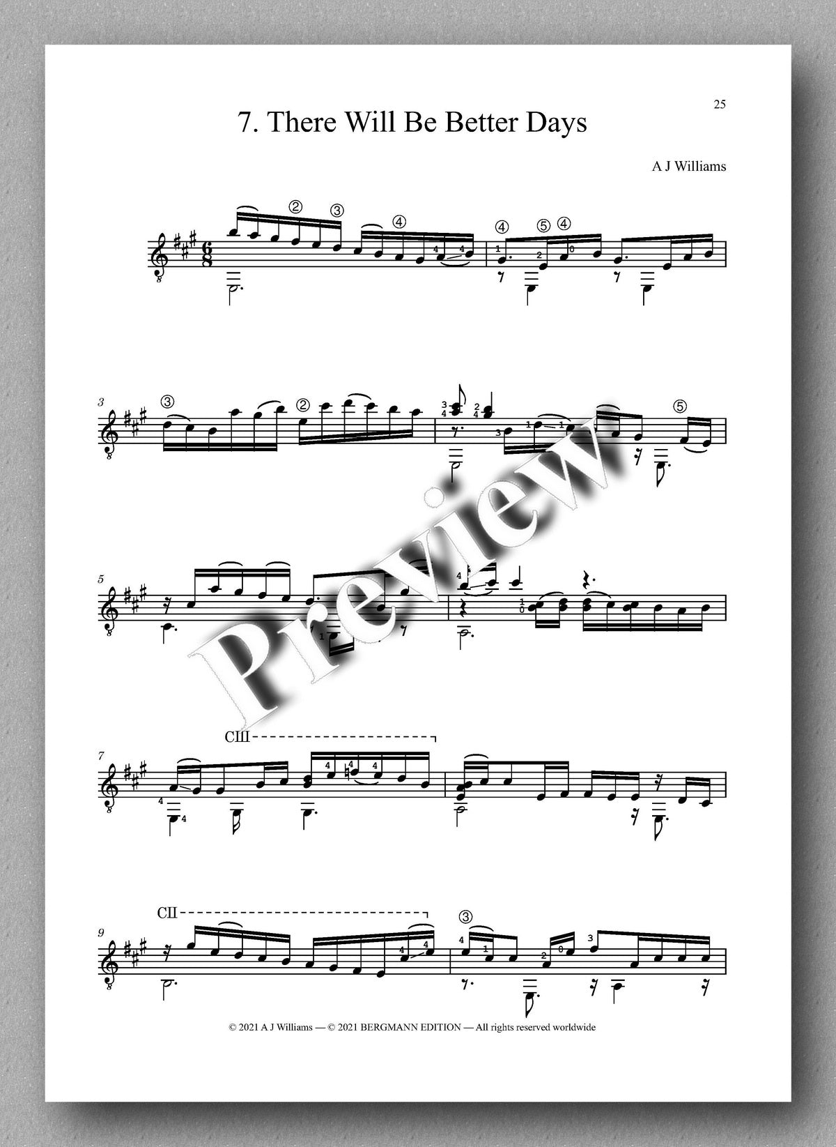 Williams, Complete Works, Volume 1 - music score 4