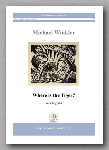 Michael Winkler, Where is the Tiger? - preview of the cover