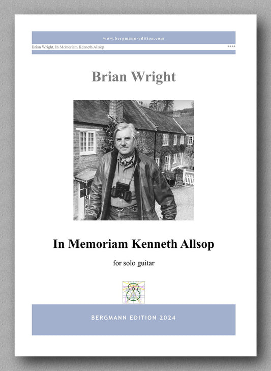 Brian Wright In Memoriam Kenneth Allsop - preview of the cover