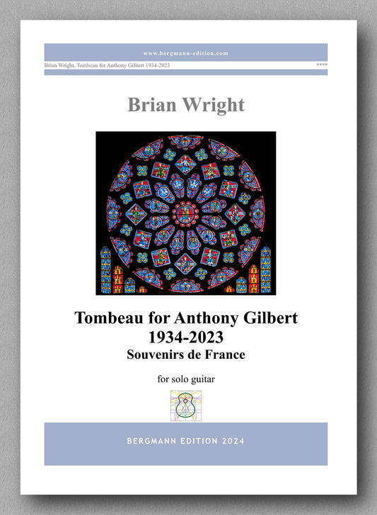 Tombeau for Anthony Gilbert (1934-2023), Souvenirs de France - preview of the cover