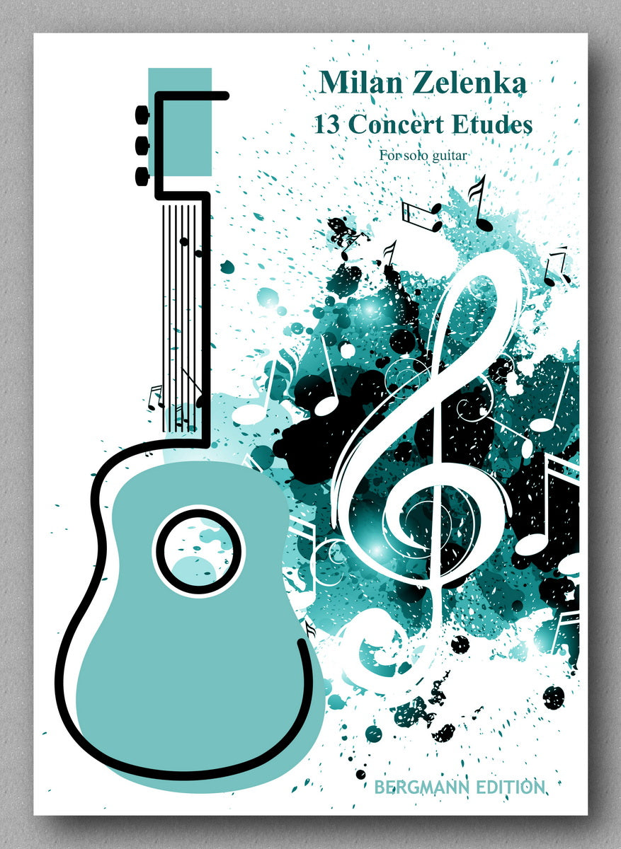 Milan Zelenca, 13 Concert Etudes - preview of the cover