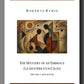 Cover for The Mystery of an Embrace for viola and guitar by Roberto Rubio showing an early modern painting of a couple with a guitar and viola design.