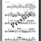 Sheet music for J.S. Bach's Sinfonia in F-minor BWV 795 arranged for electric guitar