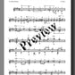 Sheet music for J.S. Bach's E major  fugue from the Well-tempered Clavier (Book 2) BWV 878 arranged for electric guitar