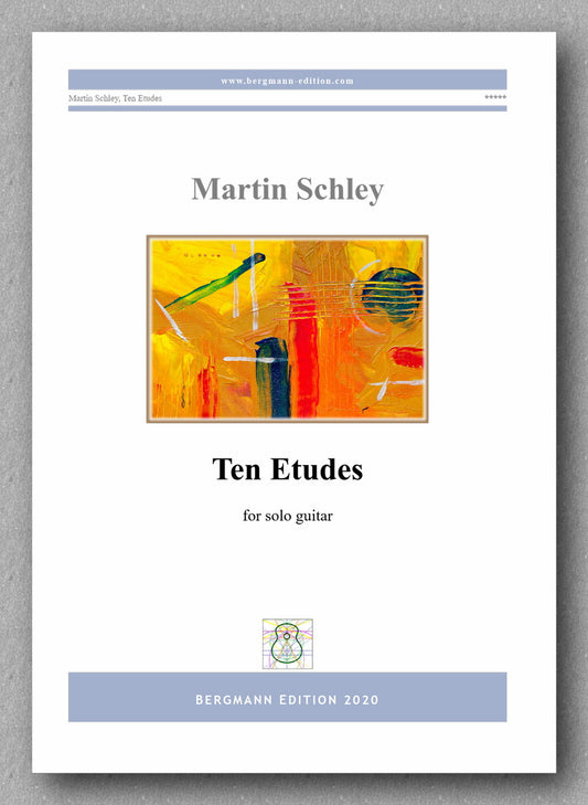 Martin Schley, Ten Etudes - preview of the cover