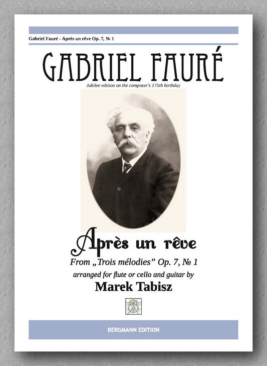 Faure-Tabisz, Après un rêve - op 7 No 1 - preview of the cover