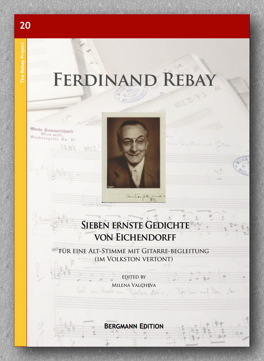 Rebay [020], Sieben ernste Gedichte von Eichendorff - preview of the cover