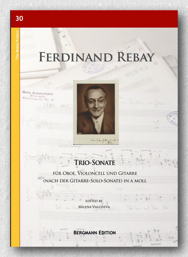 Rebay [030], Trio-Sonate für Oboe, Violoncell und Gitarre - Preview of the cover