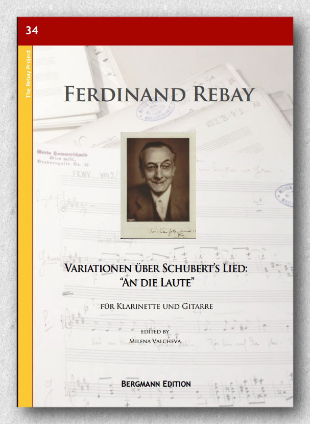 Rebay [034] Variationen über Schubert's Lied: "An die Laute" - preview of the cover